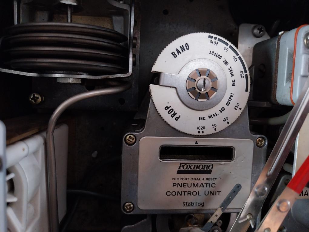 Foxboro 43Ap Stabilog Pneumatic Controller 43Ap-pa42C/Pb-df 0-30 Psi 9063-05