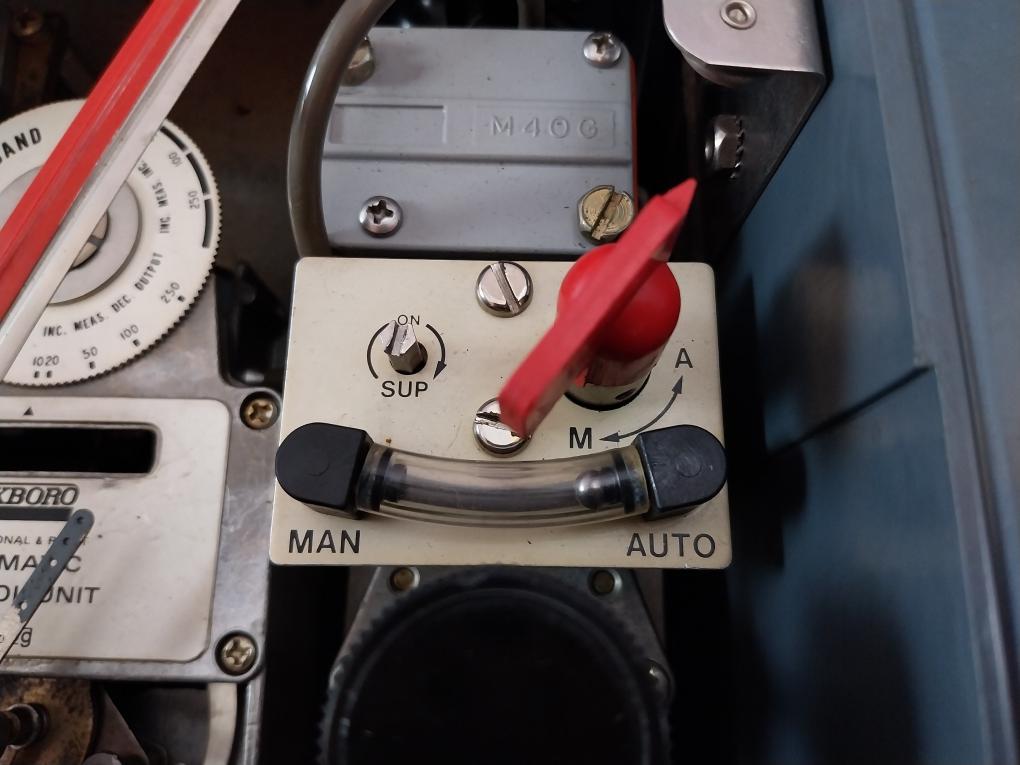 Foxboro 43Ap Stabilog Pneumatic Controller 43Ap-pa42C/Pb-df 0-30 Psi 9063-05