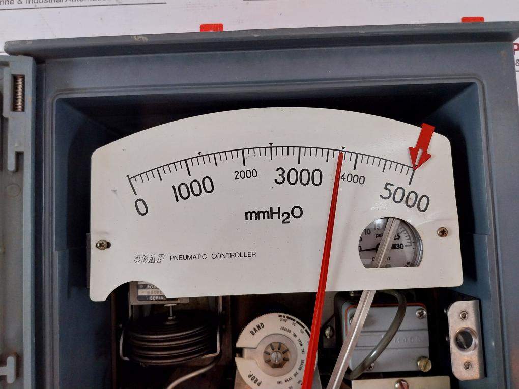 Foxboro 43Ap Stabilog Pneumatic Controller 43Ap-pa42C/Pb-df 0-30 Psi 9063-05