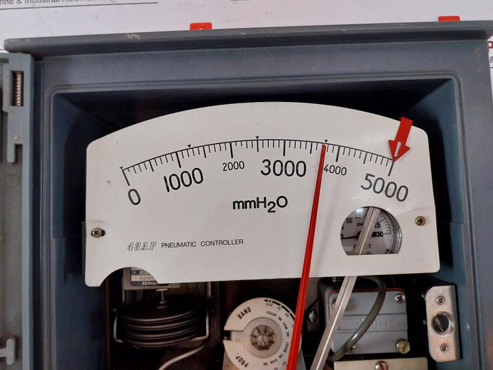Foxboro 43Ap Stabilog Pneumatic Controller 43Ap-pa42C/Pb-df 0-30 Psi 9063-05