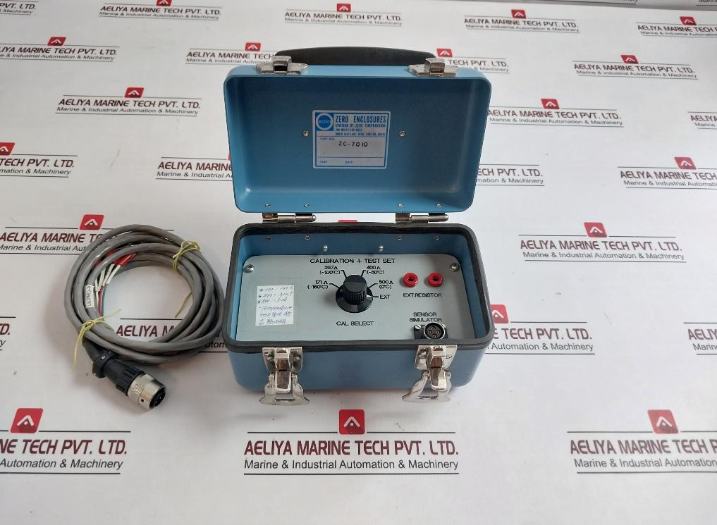 Foxboro 5450-4 Calibration Test Set With Zero Enclosure Zc-7010