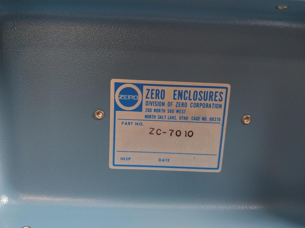 Foxboro 5450-4 Calibration Test Set With Zero Enclosure Zc-7010