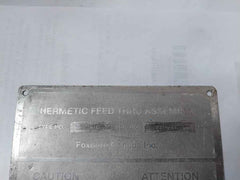 Foxboro 5726-10 Cable Set F/ Hermetic Feed Thru Assembly