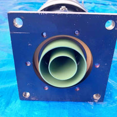 Foxboro 5907-3 Sensor Segment Star 50041-a-40-12X 2.500" Od X 0.065" Wall