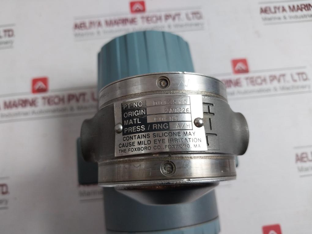 Foxboro 821Al-ds1Nh2-c Intelligent Pressure Transmitter 12.5-42Vdc 1.8Bar 4-20Ma
