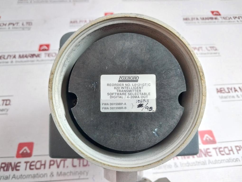 Foxboro 821Al-ds1Nh2-c Intelligent Pressure Transmitter 12.5-42Vdc 1.8Bar 4-20Ma