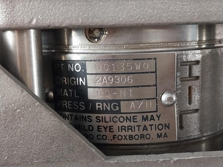 Foxboro 821Al-ds1Nh2-c Intelligent Pressure Transmitter Mep-2295 12.5-42Vdc 1.8