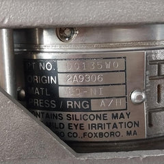 Foxboro 821Al-ds1Nh2-c Intelligent Pressure Transmitter Mep-2295 12.5-42Vdc 1.8