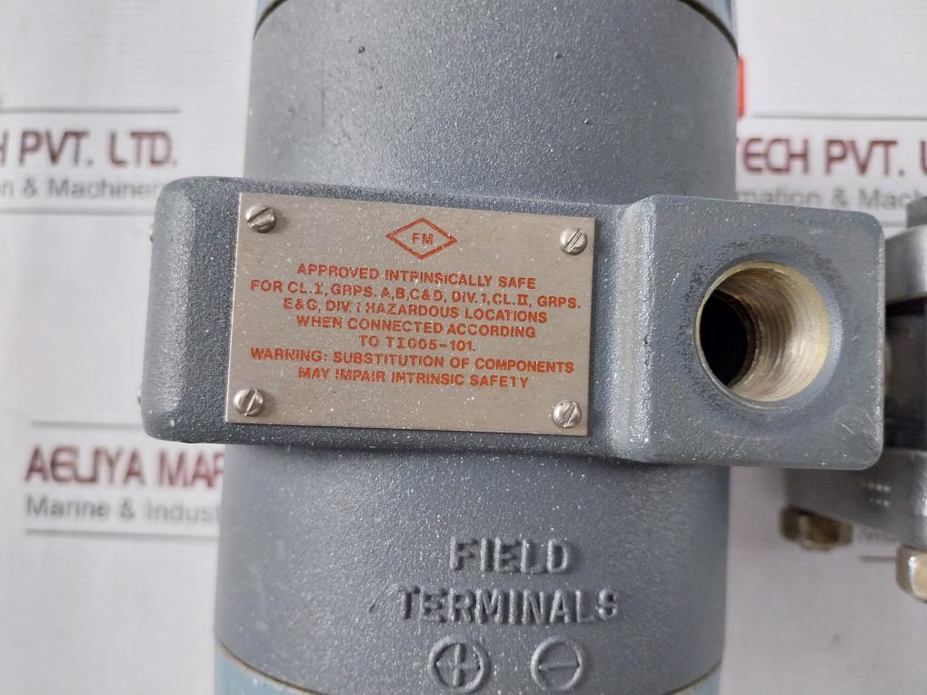Foxboro 821Al-ds1Nh2-c Intelligent Pressure Transmitter Mep-2295 12.5-42Vdc 1.8