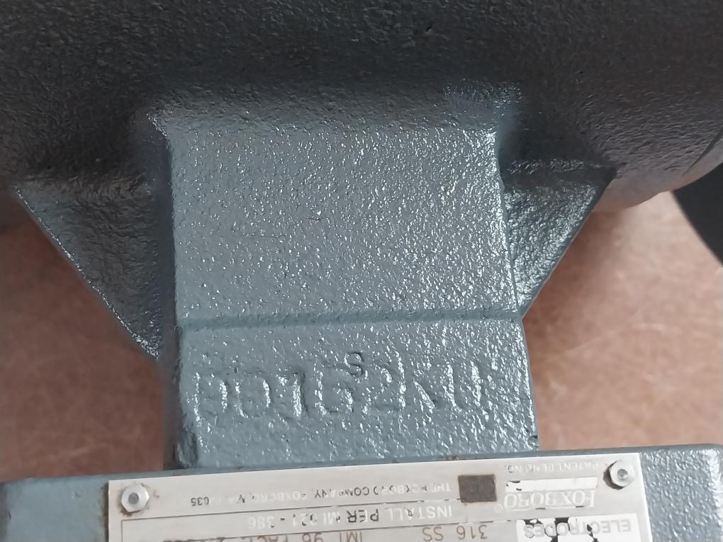 Foxboro 9306A-siba-psj-gz Series Flanged Magnetic Flowtube 285 Psi @ 100°F