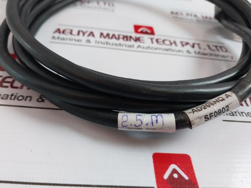 Foxboro Ad206hq A Sheet E Rewireable Plug With 2.5 Meter Cable