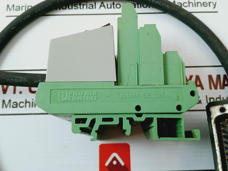 Foxboro Ad908Aa D Cable Plus 1 Meter W/ Umk-se 11 25-3 Terminal Block 26Awg