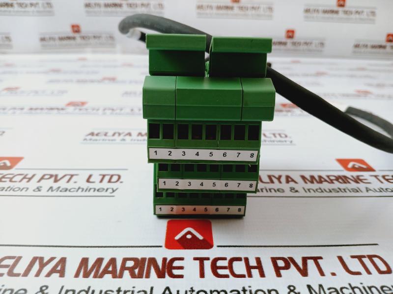 Foxboro Ad908Ae Cable Plus 1 Meter W/ Umk-se 11,25-2 Terminal Block E173648