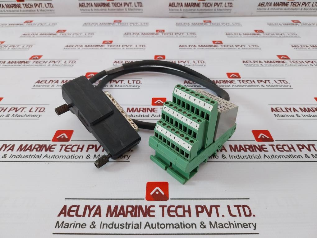 Foxboro Ad908Cc D Cable Plus 1 Meter W/ Umk-se 11,25-3 Terminal Block E173648