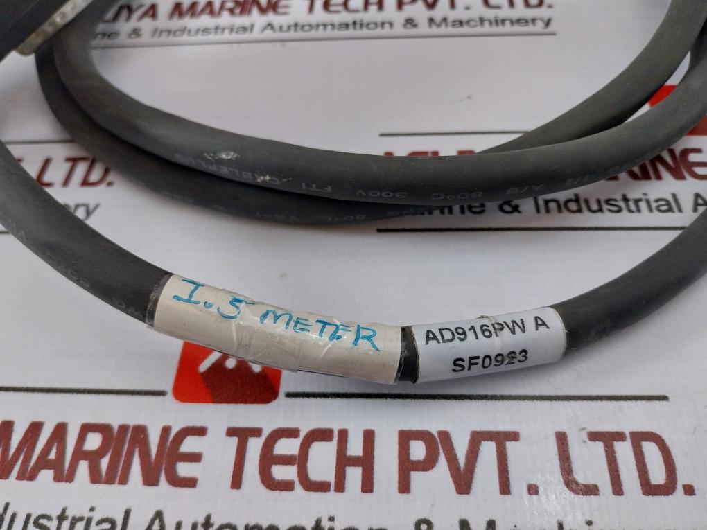 FOXBORO AD916PW CablePlus 1.5 Meter W/ UMK-SE 11,25-2 Dual Terminal Block SF0923