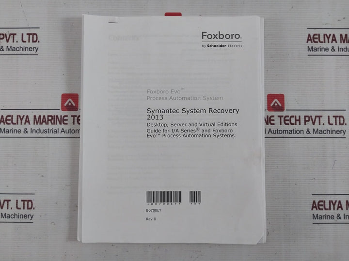 Foxboro Cmdr47G-cfmwm03-0007 Symantec System I/A Desktop Edition Kit For Hp Z440