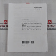 Foxboro Cmdr47G-cfmwm03-0007 Symantec System I/A Desktop Edition Kit For Hp Z440