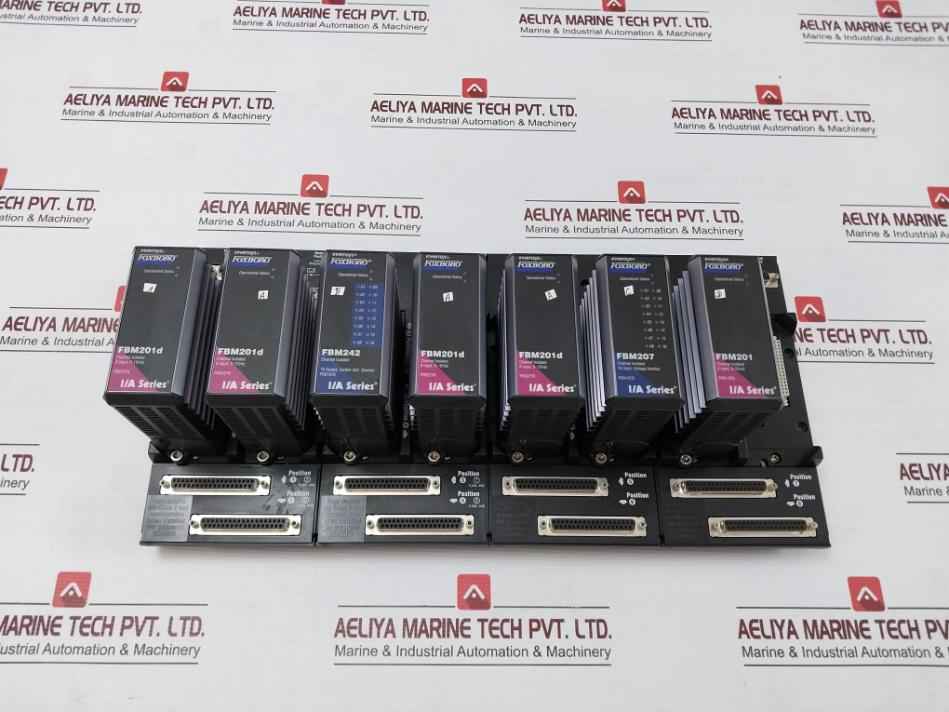 Fox Boro Fbm201D I/A Series Fieldbus Module Rack 24Vdc P0922Yk, P0916Ta, P0914Sq