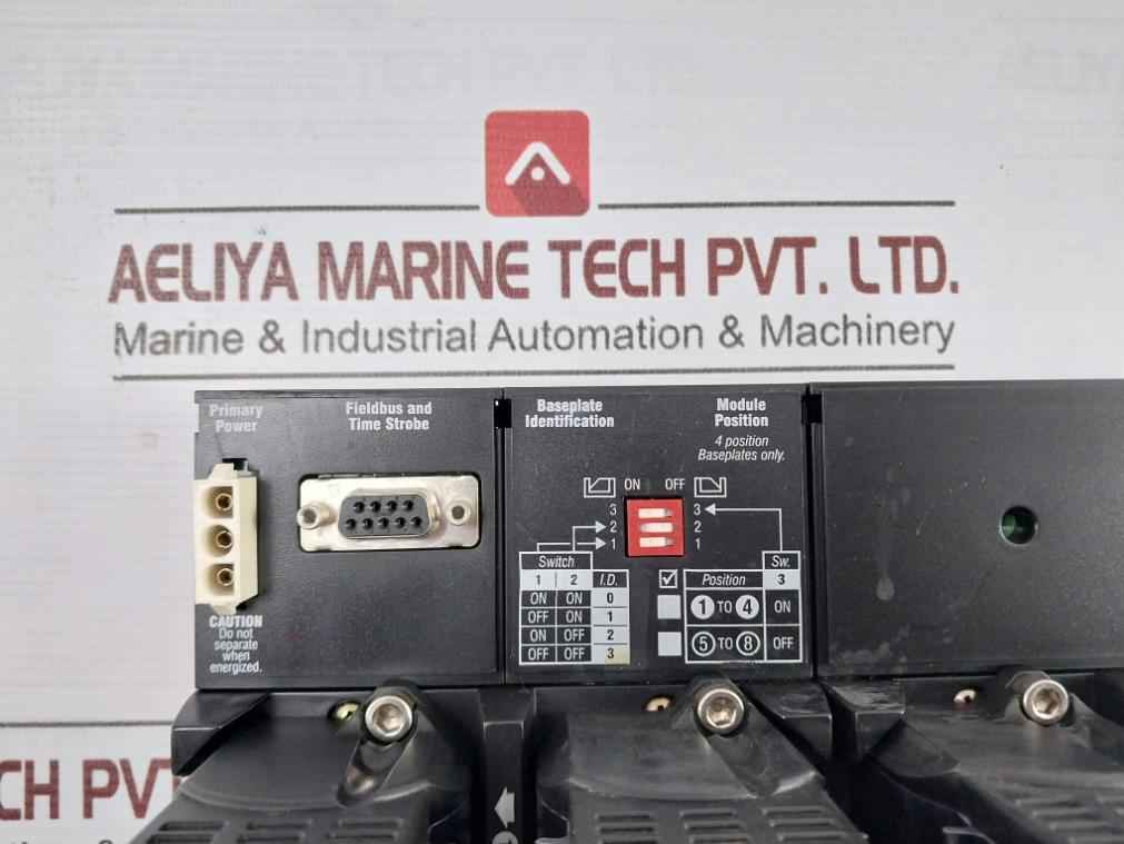 Fox Boro Fbm201D I/A Series Fieldbus Module Rack 24Vdc P0922Yk, P0916Ta, P0914Sq