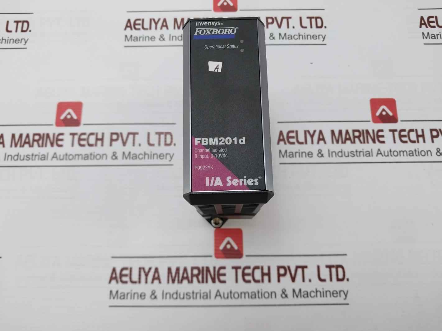 Fox Boro Fbm201D I/A Series Fieldbus Module Rack 24Vdc P0922Yk, P0916Ta, P0914Sq
