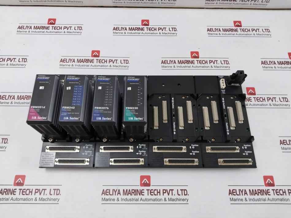 Fox Boro Fbm201D I/A Series Fieldbus Module Rack P0922Yk, P0916Ta, P0914Wh 24Vdc