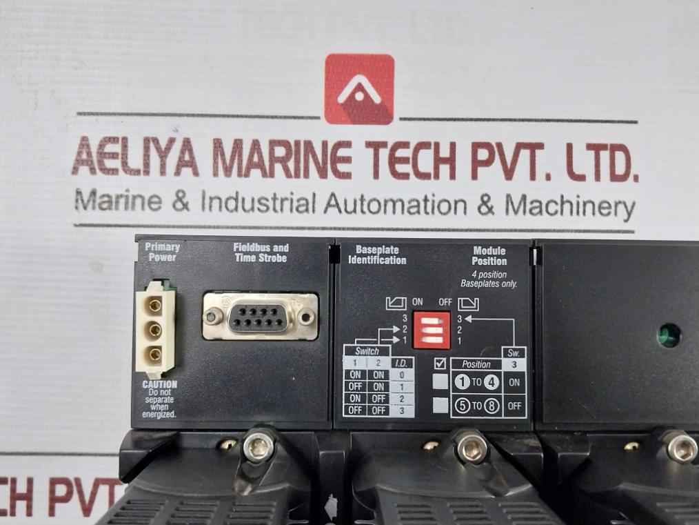 Fox Boro Fbm201D I/A Series Fieldbus Module Rack P0922Yk, P0916Ta, P0914Wh 24Vdc