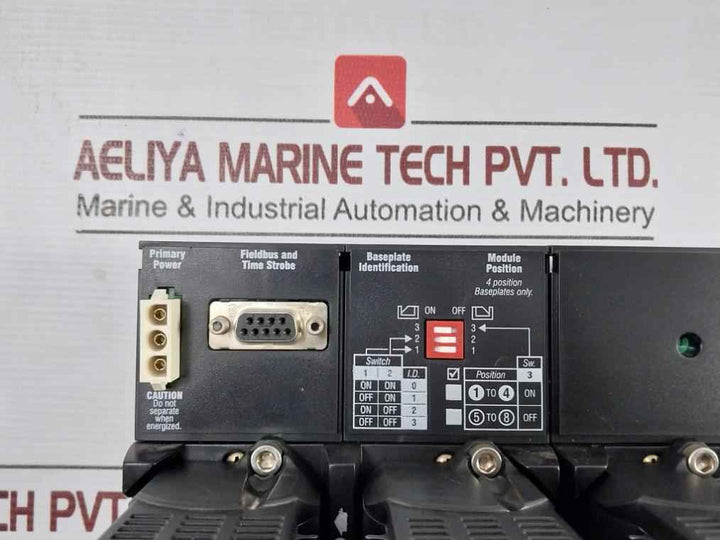 Fox Boro Fbm201D I/A Series Fieldbus Module Rack P0922Yk, P0916Ta, P0914Wh 24Vdc