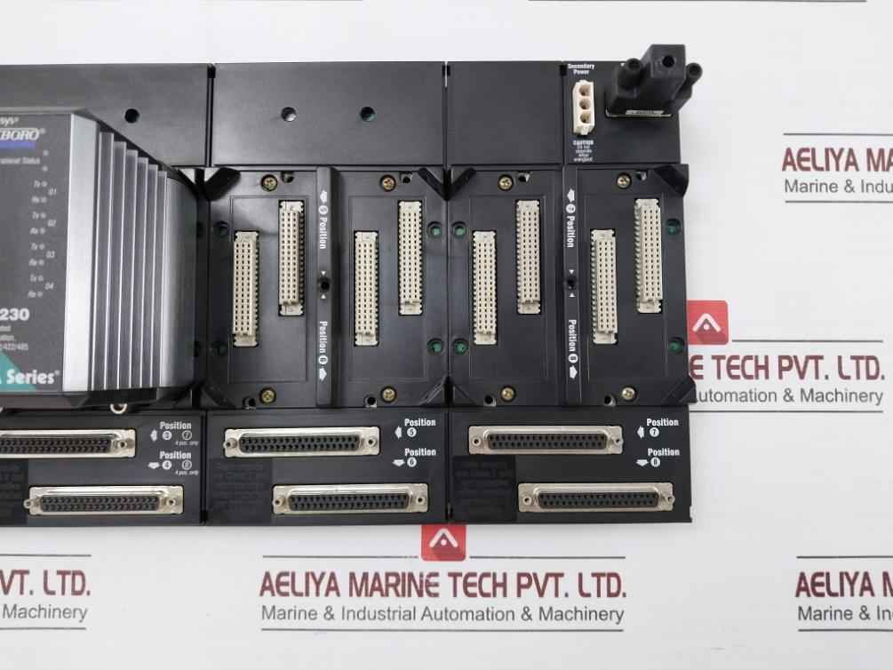 Fox Boro Fbm201D I/A Series Fieldbus Module Rack P0922Yk, P0916Ta, P0914Wh 24Vdc