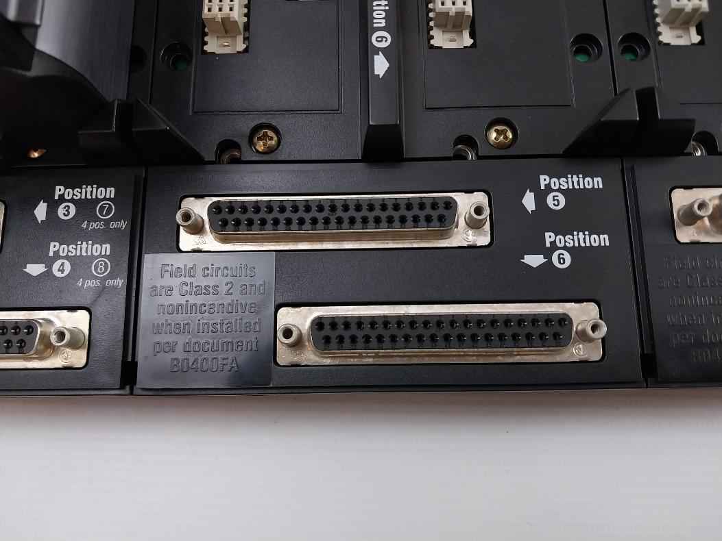 Fox Boro Fbm201D I/A Series Fieldbus Module Rack P0922Yk, P0916Ta, P0914Wh 24Vdc