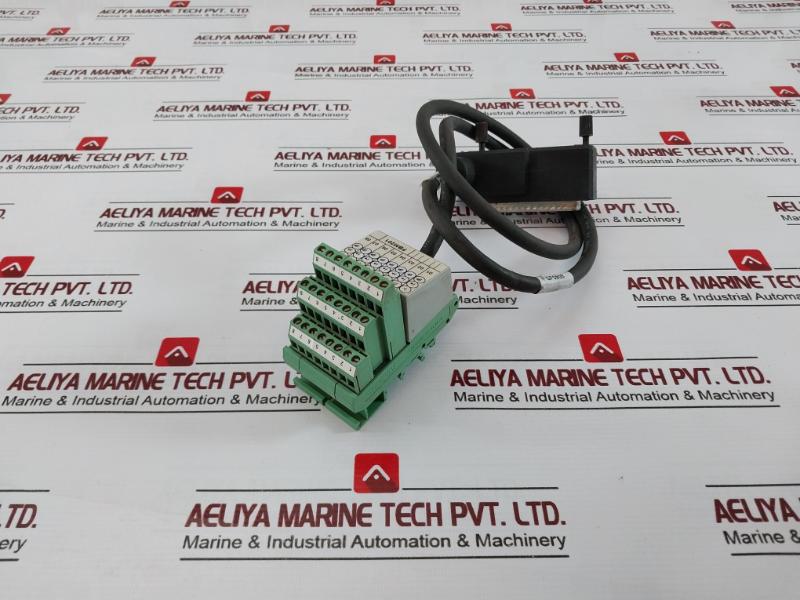 Foxboro Fbm201 Module With Connection Cable 1M - Fieldbus Input Module Ad908Aa D