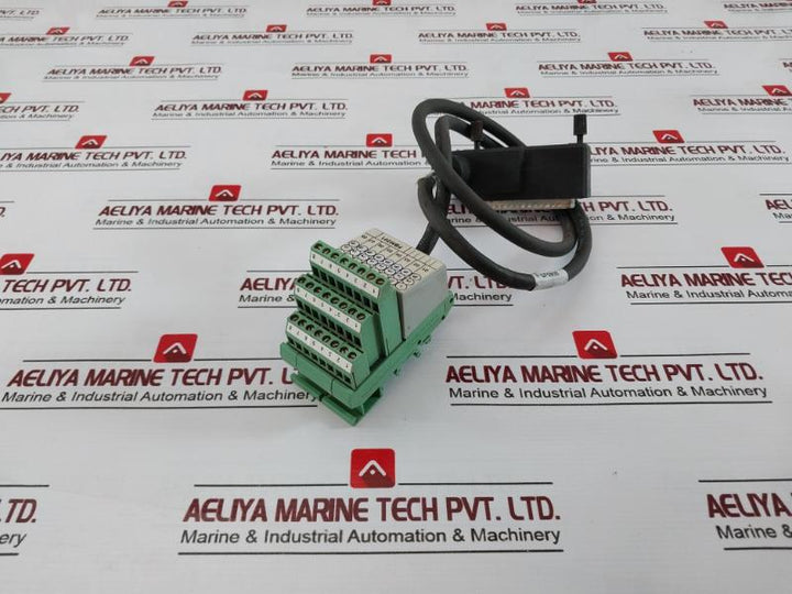 Foxboro Fbm201 Module With Connection Cable 1M - Fieldbus Input Module Ad908Aa D