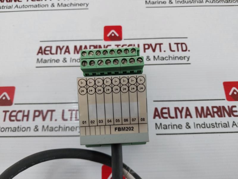 Foxboro Fbm202 Module With Connection Cable 1M - Fieldbus Input Module