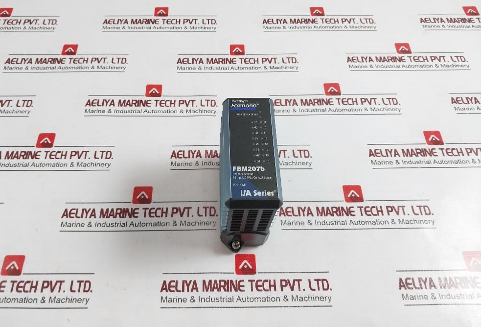 FOXBORO FBM207B I/A Series Channel Isolated 16 Input DIN Voltage Monitor P0914WH