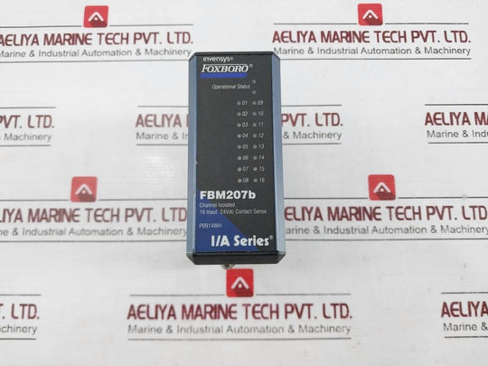 Foxboro Fbm207B P0914Wh Channel Isolated 16 Input 24Vdc Contact 99Atex.9913454