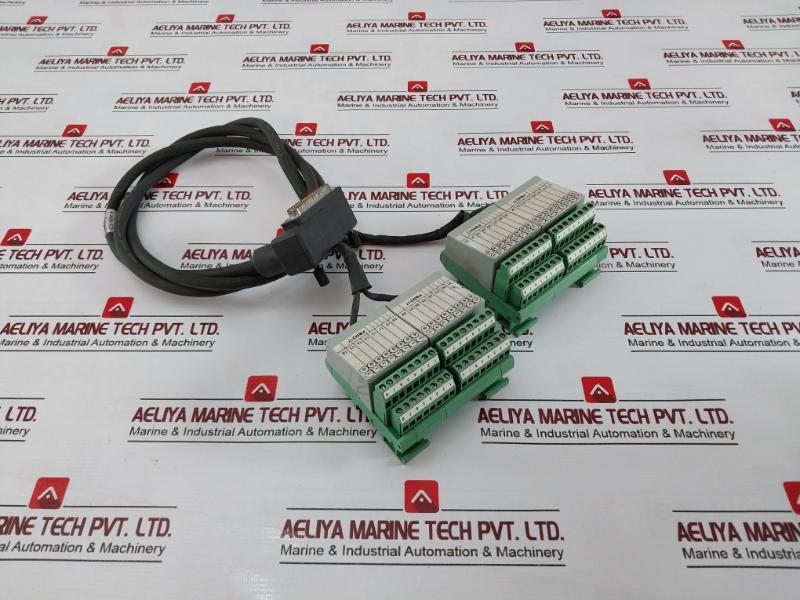 Foxboro FBM217 Cable Plus 1.5 Meter UMK-SE 11 25-3 Terminal Block 26 AWG E173648