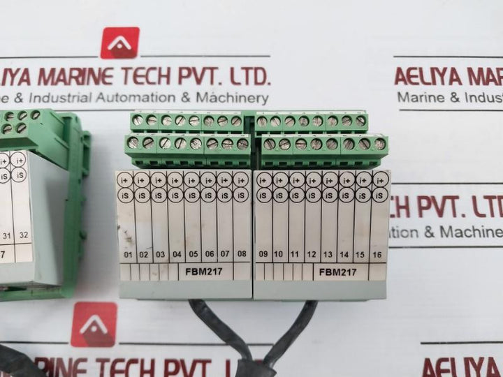 Foxboro FBM217 Cable Plus 1.5 Meter UMK-SE 11 25-3 Terminal Block 26 AWG E173648