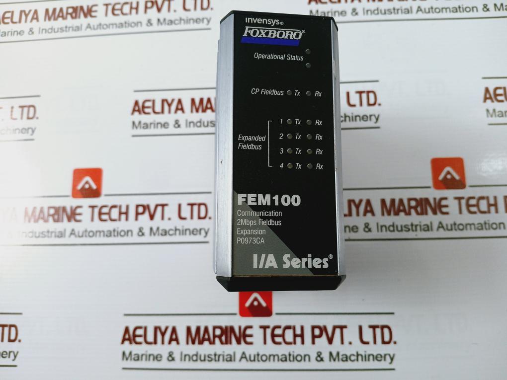 Foxboro Fem100 Fieldbus Expansion Module 07 Atex 0526498X 8W Max P0973Ca