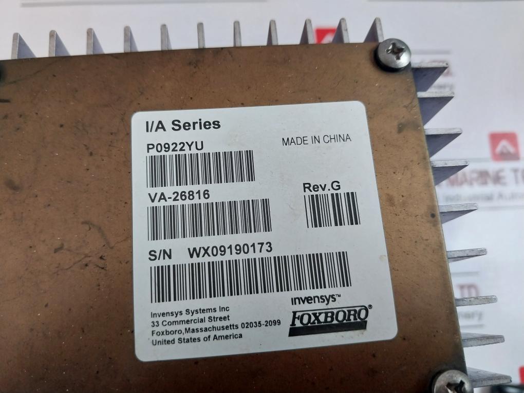 Foxboro Fps400-24 I/A Series Power Supply Module 6 Output Rev G