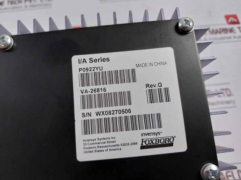 Foxboro Fps400-24 Power Supply Module I/A Series 100-240V 50/60Hz Rev.G