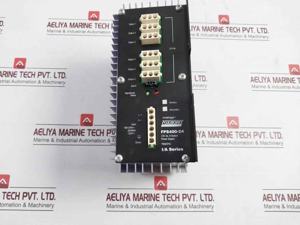 Foxboro Fps400-24 Power Supply Module I/A Series 100-240V 50/60Hz Rev.G