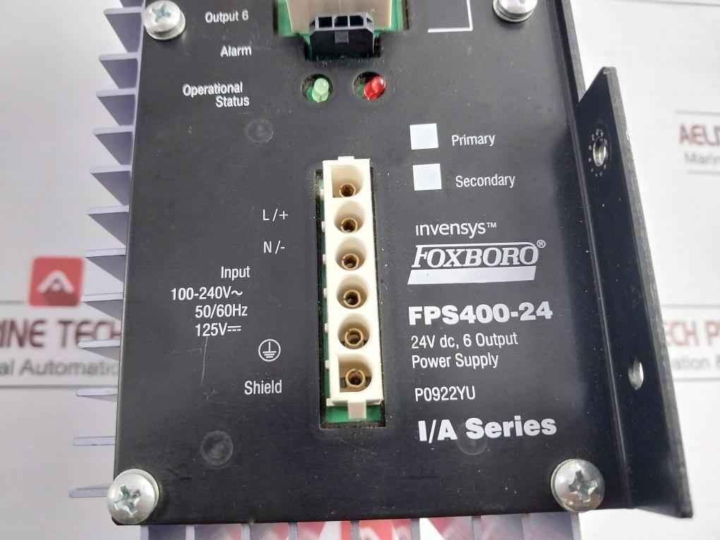 Foxboro Fps400-24 Power Supply Module I/A Series 100-240V 50/60Hz Rev.G