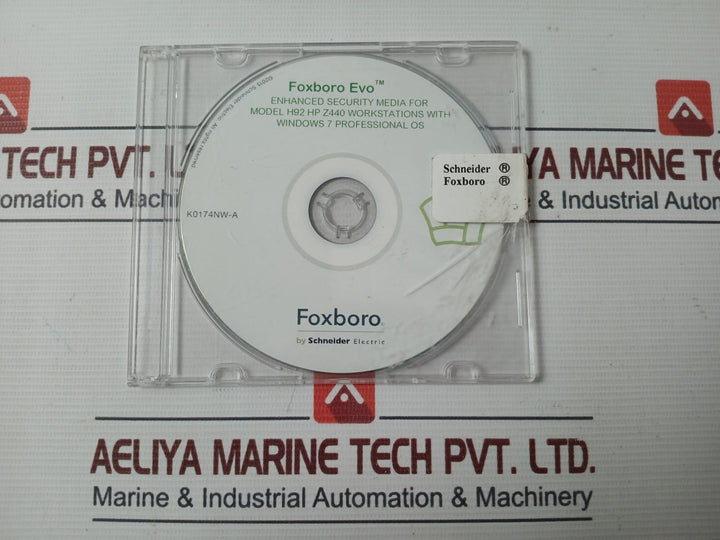 Foxboro H92 Hp Z440 Enhanced Security Media Workstations For Windows Disc
