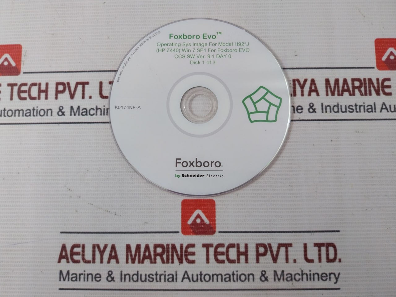 Foxboro H92*J Operating Sys Image Cd For Model H92 J K0174Nf-a