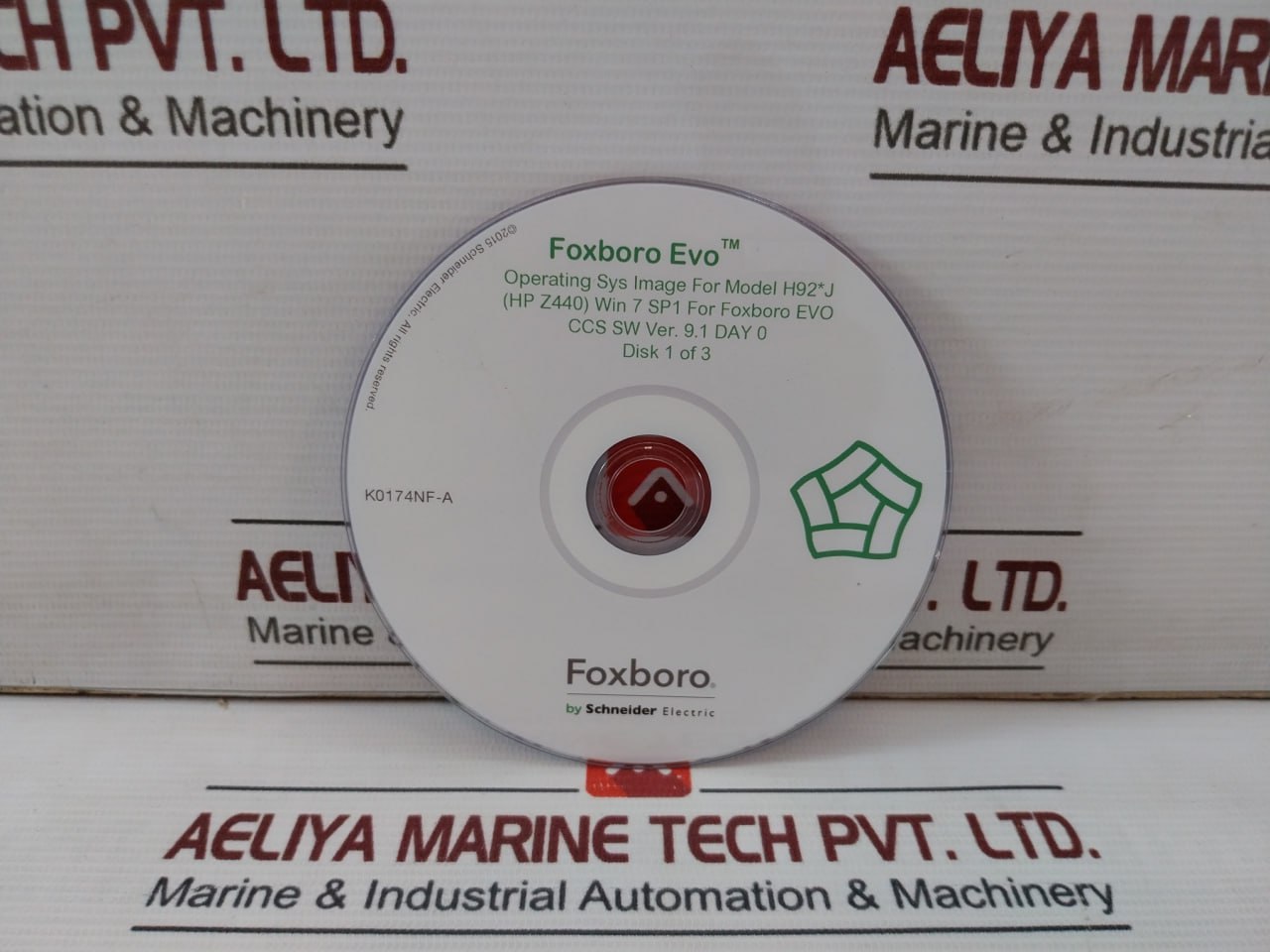 Foxboro H92*J Operating Sys Image Cd For Model H92 J K0174Nf-a