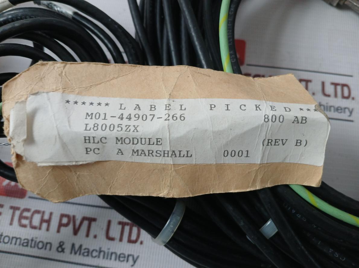 Foxboro Hlc-3 Hardware Level Characteristic Module L8005Zx-b Rev.B S8001Lg