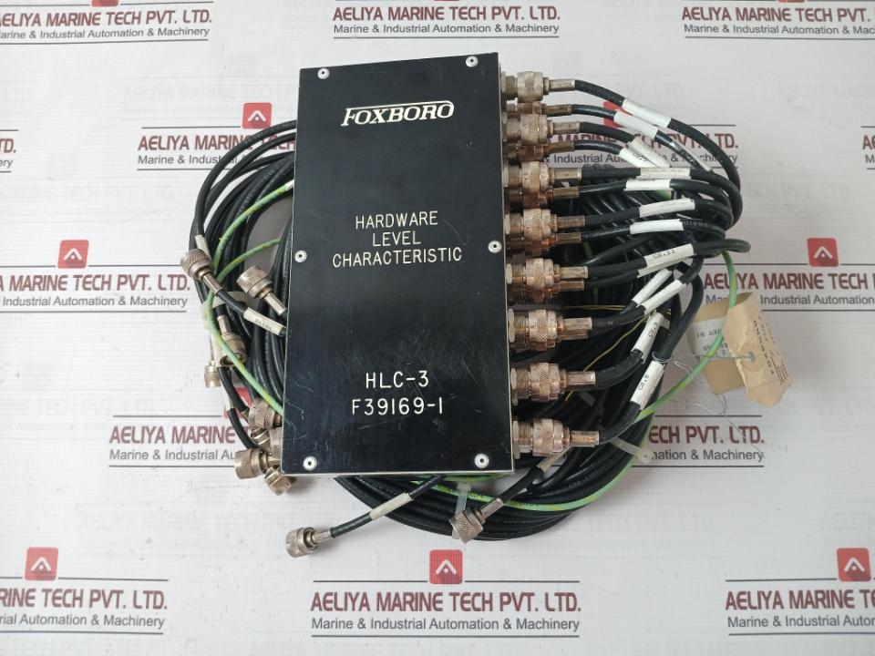 Foxboro Hlc-3 Hardware Level Characteristic Module L8005Zx-b Rev.B S8001Lg