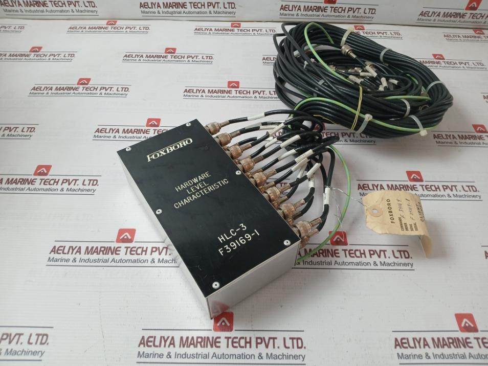 Foxboro Hlc-3 Hardware Level Characteristic Module L8005Zx-b Rev.B S8001Lg