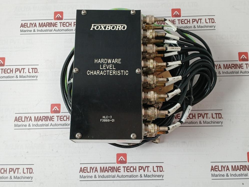 Foxboro Hlc-3 Hardware Level Characteristic Module L8005Zx 800Ab F39918-c1