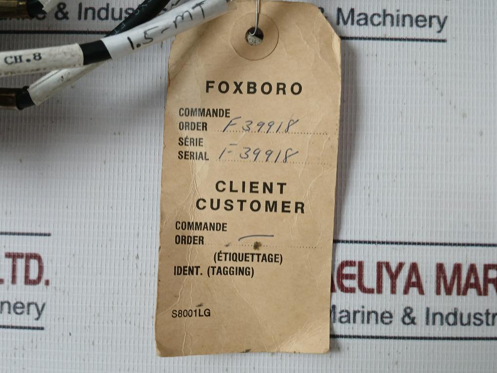 Foxboro Hlc-3 Hardware Level Characteristic Module L8005Zx 800Ab F39918-c1