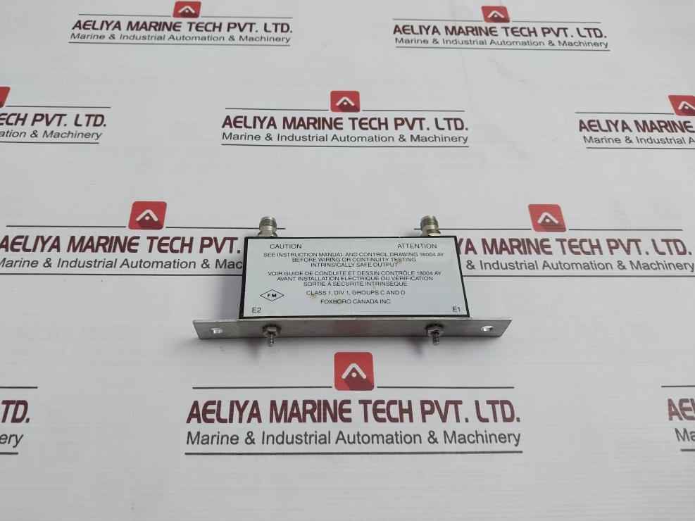 Foxboro IIb Intrinsic Safety Barrier